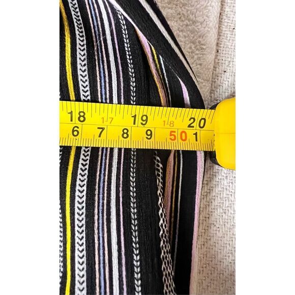 XHILARATION Sleeveless Multicolor Striped Halter Maxi Dress Size M Boho - Picture 10 of 10